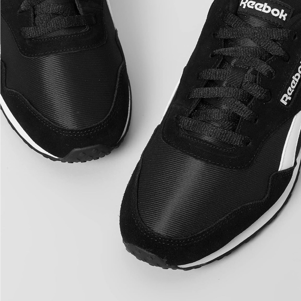 New Black and White Reebok Sneakers - Picture 3 of 8